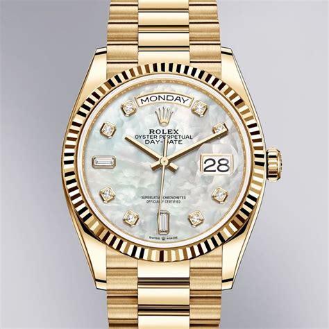 rolex day date 36 yellow gold white dial|Rolex Day-Date 36 1803.